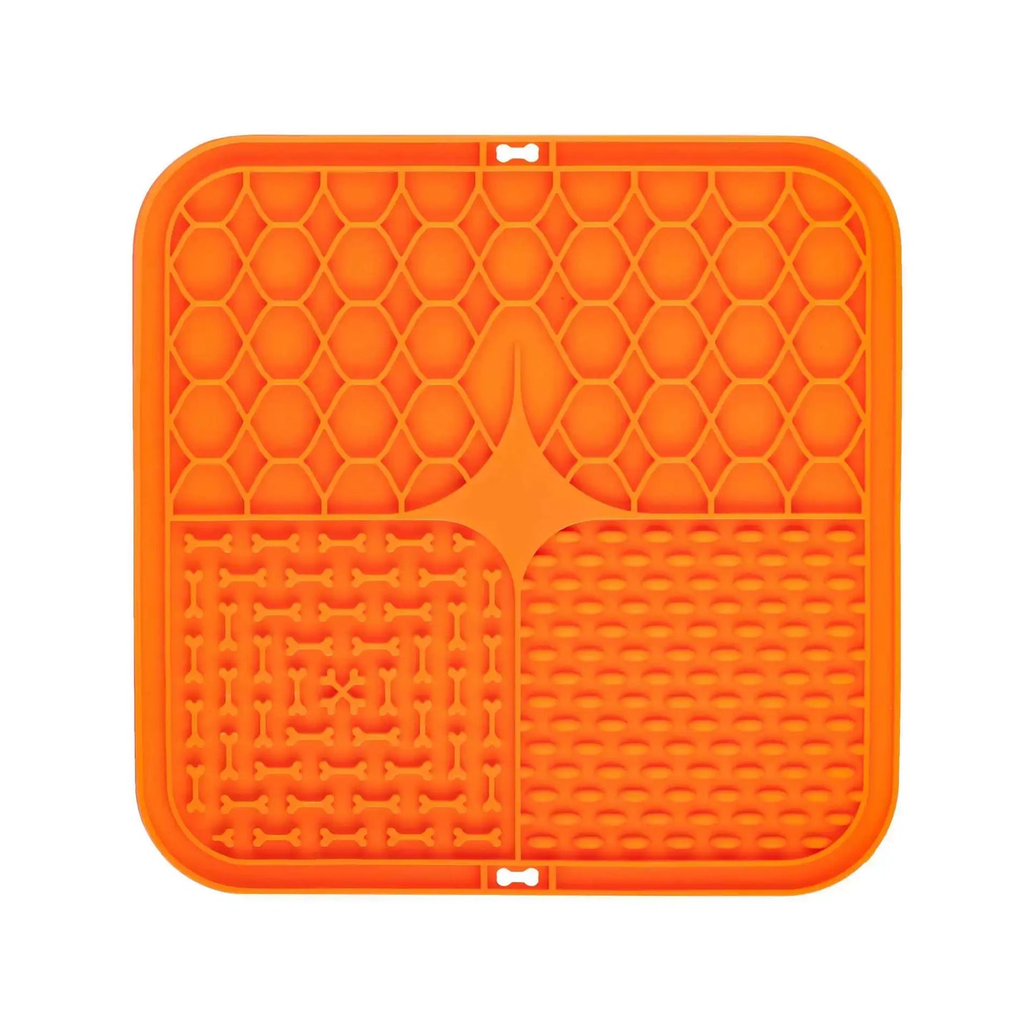 Waterproof Anti-Slip Pet Lick Mat, Slow Feeder for Dogs, Cats and Puppies, Anti-Slip Feeding Mats (Color Random), Lick Mats