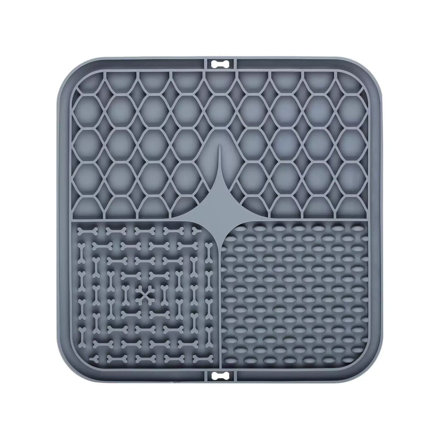 Waterproof Anti-Slip Pet Lick Mat, Slow Feeder for Dogs, Cats and Puppies, Anti-Slip Feeding Mats (Color Random), Lick Mats
