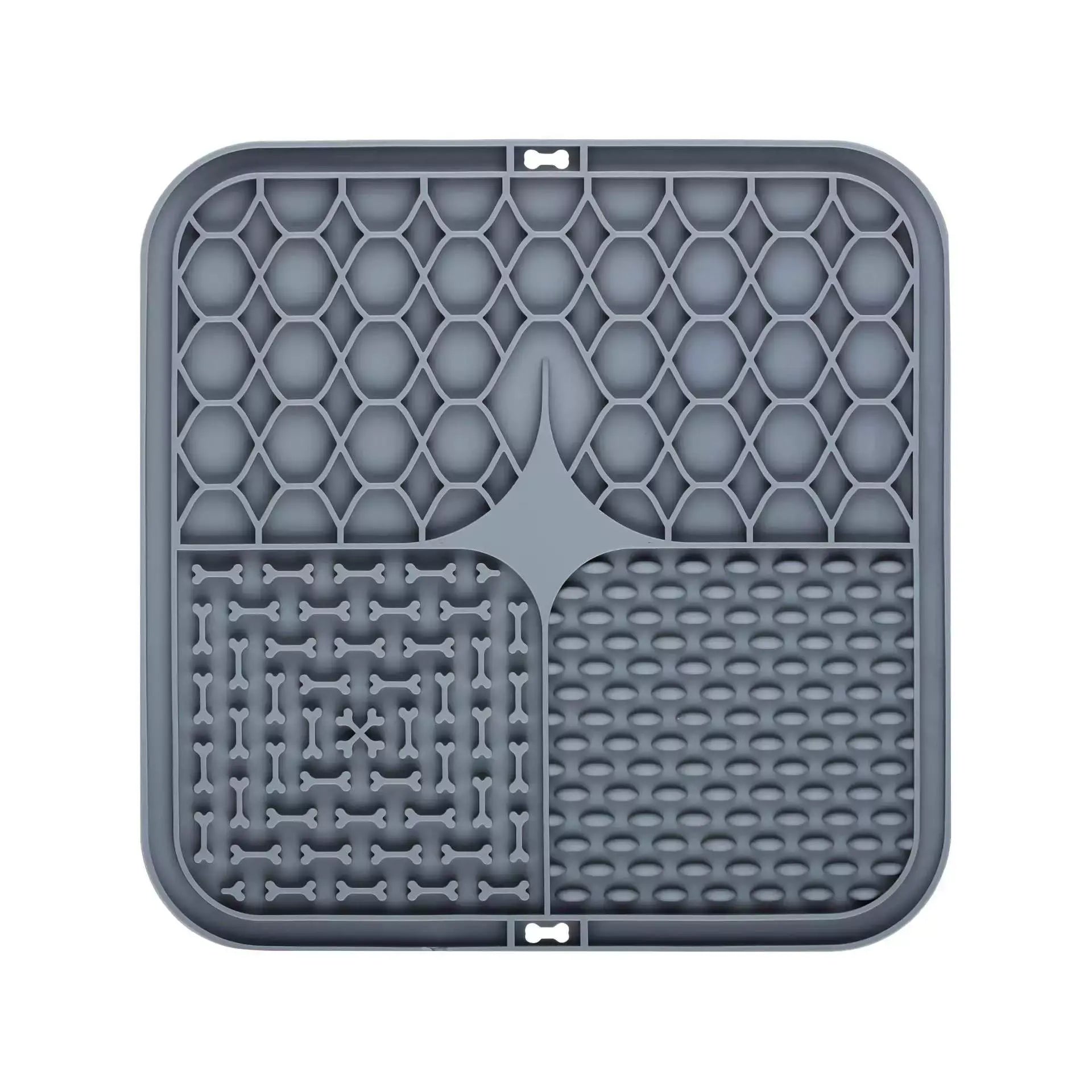 Waterproof Anti-Slip Pet Lick Mat, Slow Feeder for Dogs, Cats and Puppies, Anti-Slip Feeding Mats (Color Random), Lick Mats