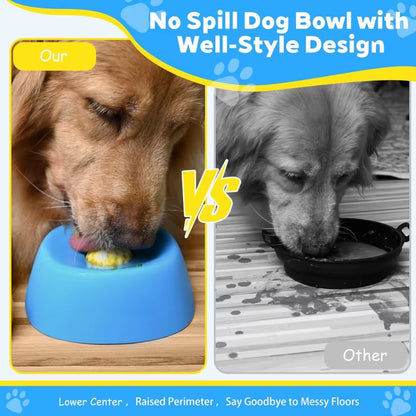 Anti-Choking Slow Feeder Dog Bowl Non-Slip 3/4 Cup - Lick Toy for Liquid Treats Bone Broth Ice Cream Yogurt